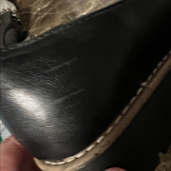 Dolce Vita Black Slip-Ons DV Crisp Penny Loafers size 8 Lug sole Academia - Picture 9 of 9